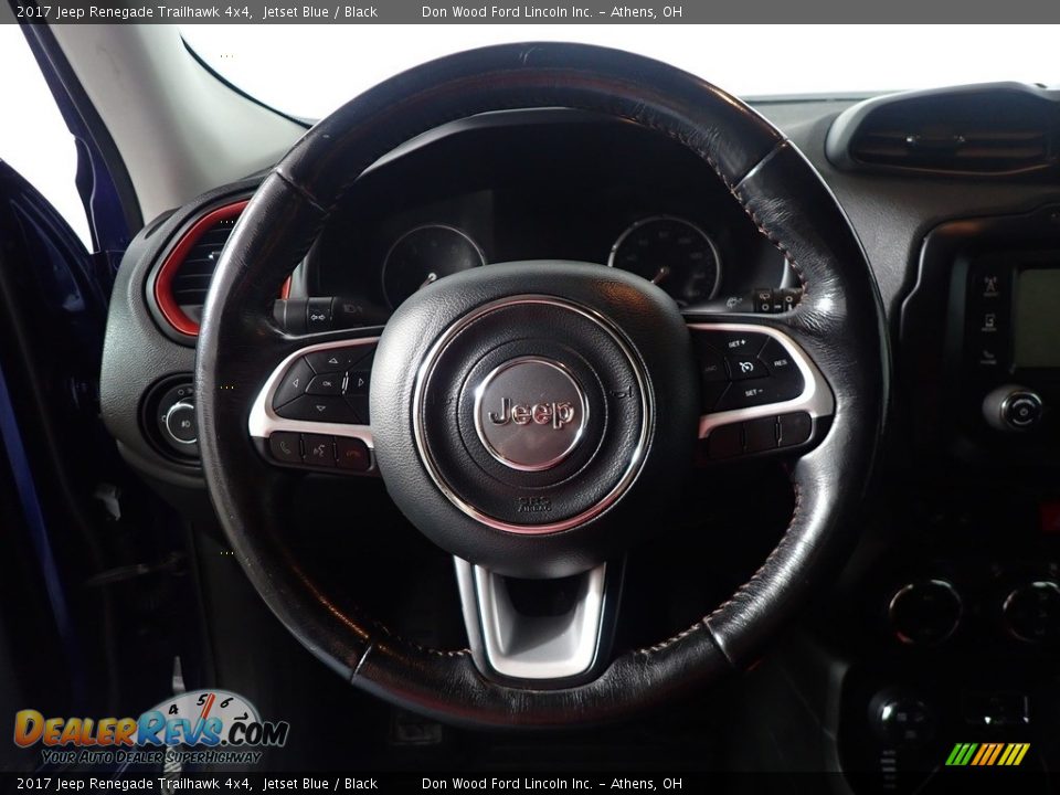 2017 Jeep Renegade Trailhawk 4x4 Jetset Blue / Black Photo #29