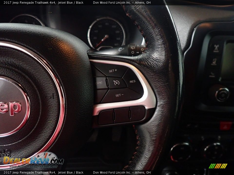 2017 Jeep Renegade Trailhawk 4x4 Jetset Blue / Black Photo #32