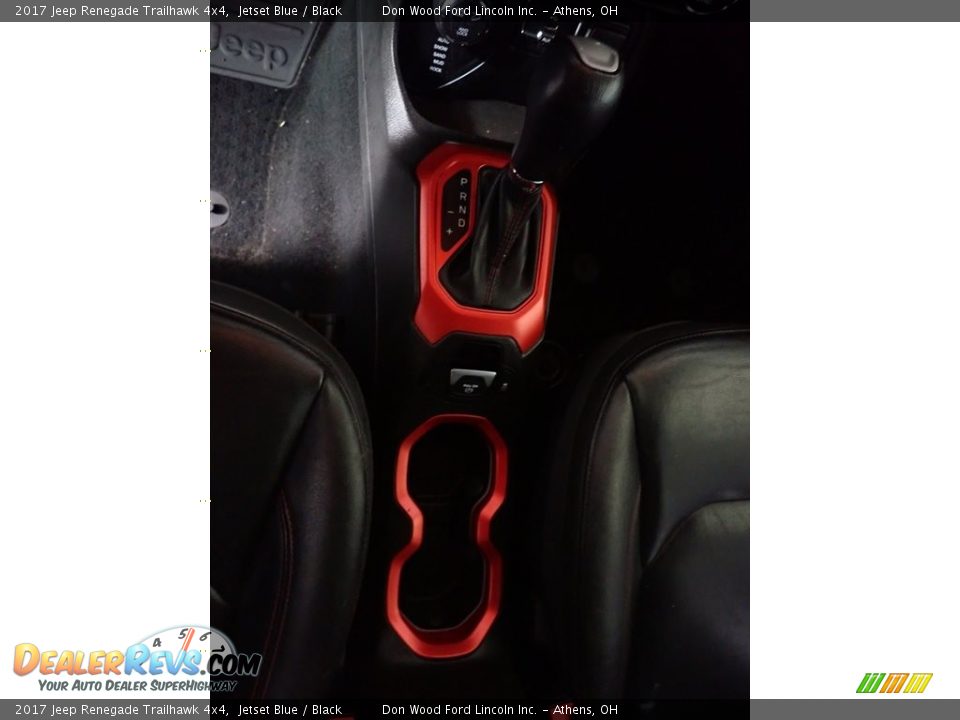 2017 Jeep Renegade Trailhawk 4x4 Jetset Blue / Black Photo #34