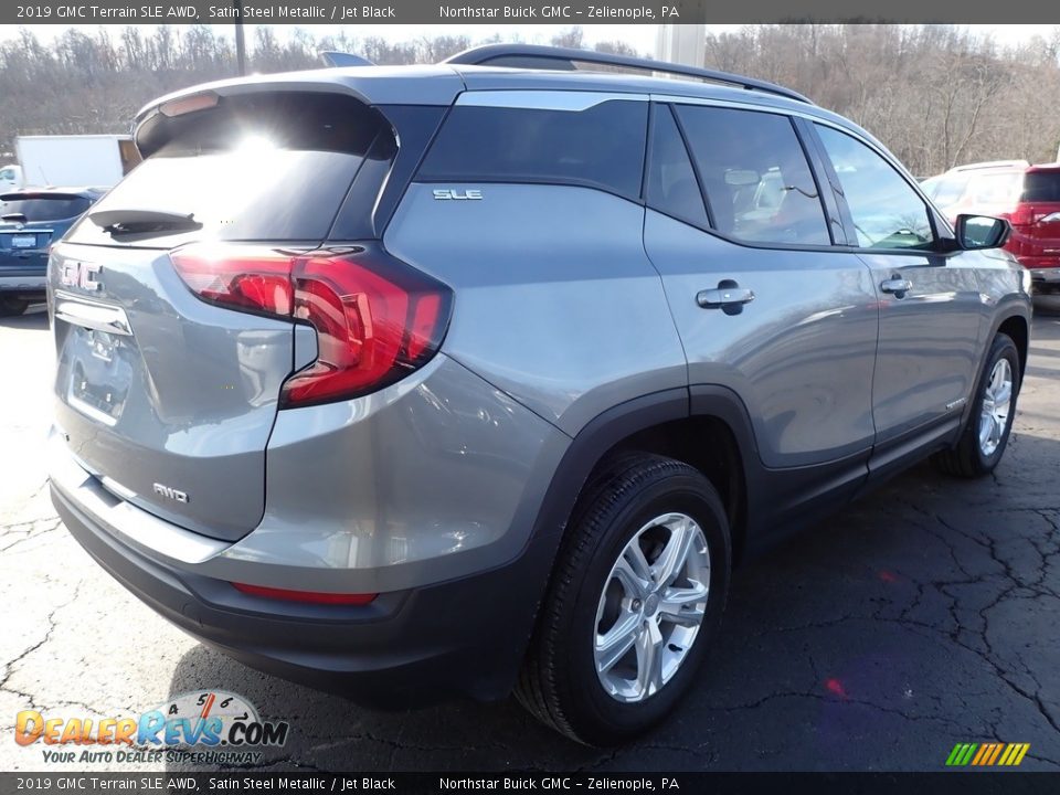 2019 GMC Terrain SLE AWD Satin Steel Metallic / Jet Black Photo #9