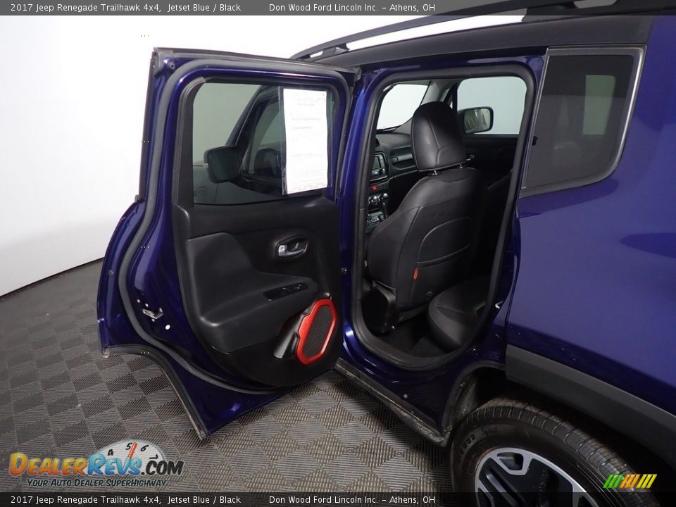2017 Jeep Renegade Trailhawk 4x4 Jetset Blue / Black Photo #36