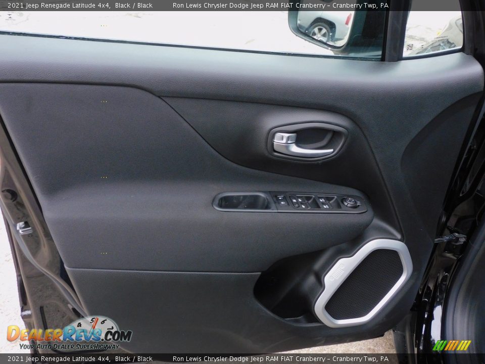 2021 Jeep Renegade Latitude 4x4 Black / Black Photo #14