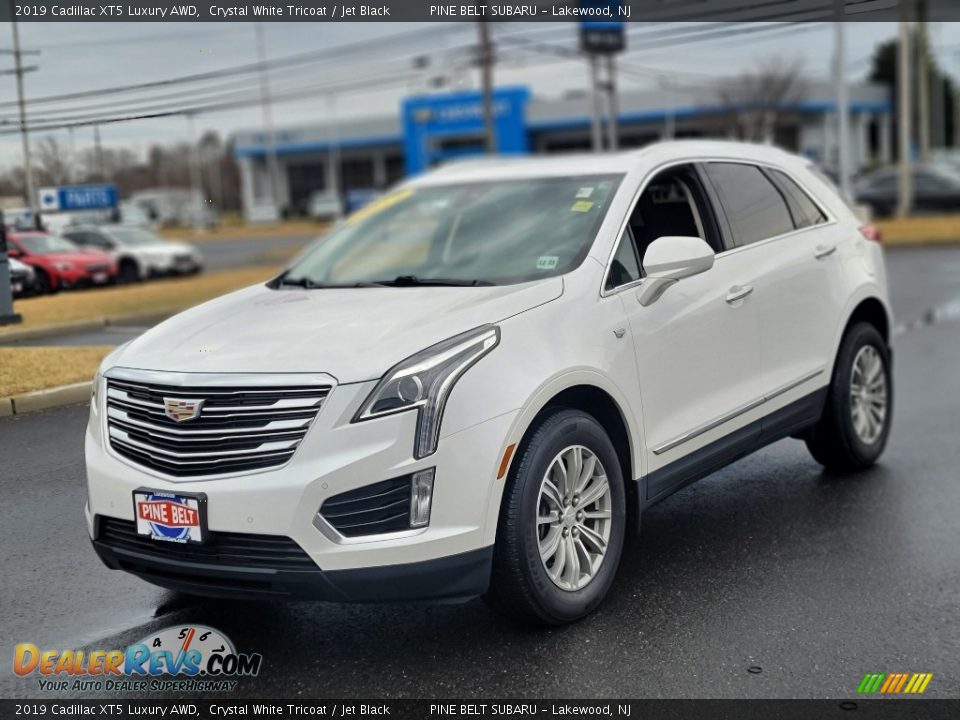 2019 Cadillac XT5 Luxury AWD Crystal White Tricoat / Jet Black Photo #1