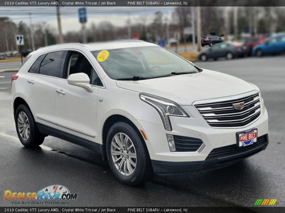 2019 Cadillac XT5 Luxury AWD Crystal White Tricoat / Jet Black Photo #13