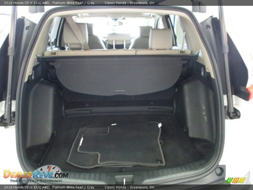 2019 Honda CR-V EX-L AWD Platinum White Pearl / Gray Photo #21