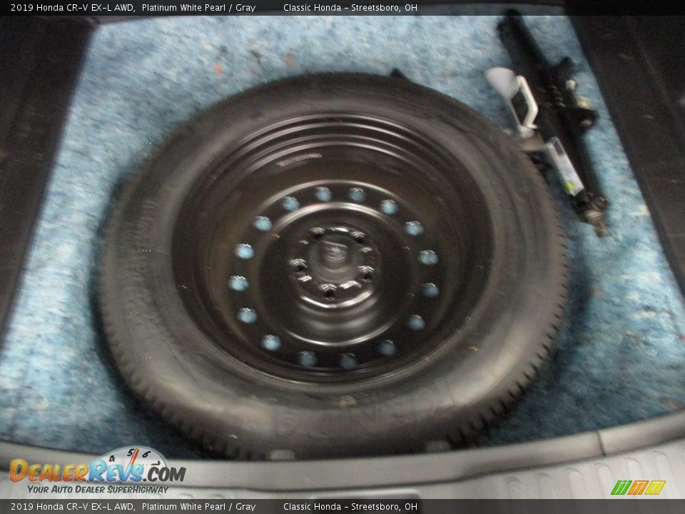 2019 Honda CR-V EX-L AWD Platinum White Pearl / Gray Photo #22