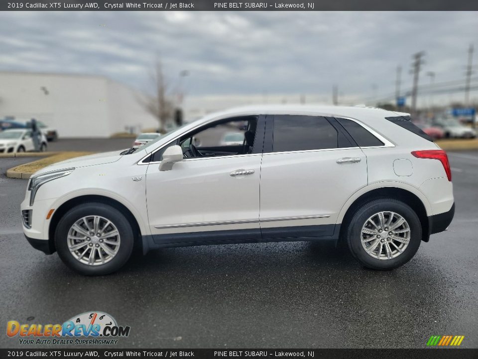 2019 Cadillac XT5 Luxury AWD Crystal White Tricoat / Jet Black Photo #16