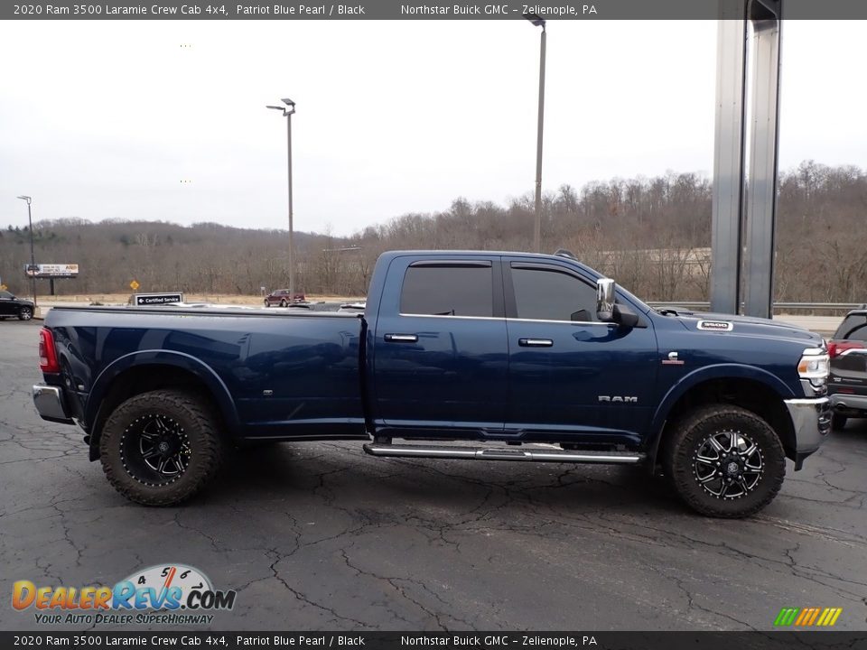 2020 Ram 3500 Laramie Crew Cab 4x4 Patriot Blue Pearl / Black Photo #5