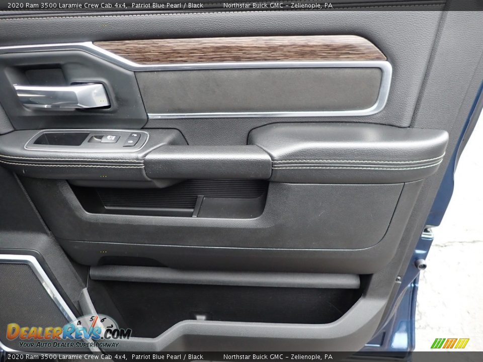 2020 Ram 3500 Laramie Crew Cab 4x4 Patriot Blue Pearl / Black Photo #6