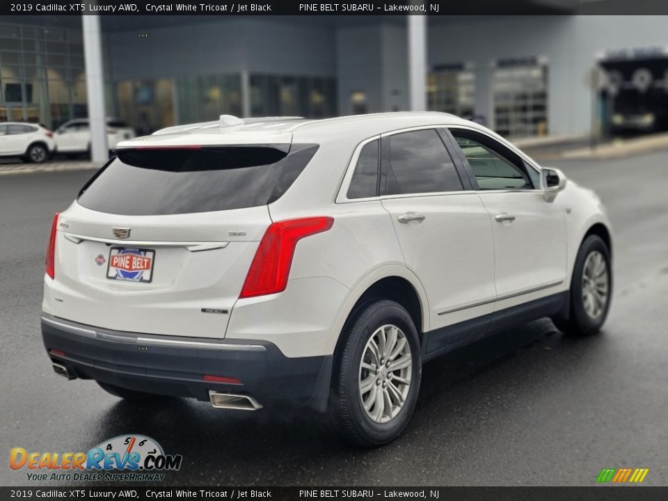 2019 Cadillac XT5 Luxury AWD Crystal White Tricoat / Jet Black Photo #19