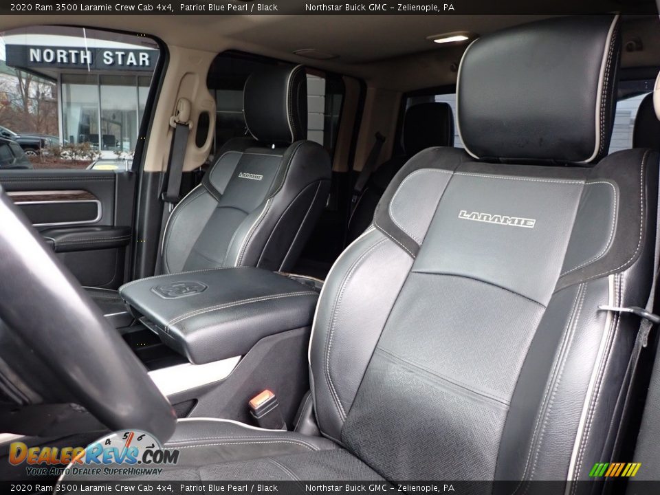 2020 Ram 3500 Laramie Crew Cab 4x4 Patriot Blue Pearl / Black Photo #15