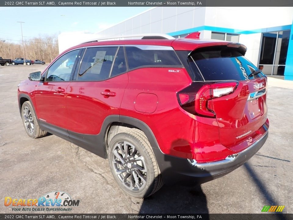 2022 GMC Terrain SLT AWD Cayenne Red Tintcoat / Jet Black Photo #4