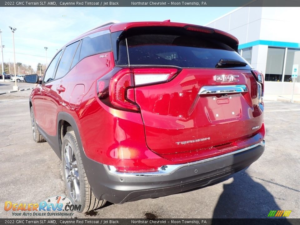 2022 GMC Terrain SLT AWD Cayenne Red Tintcoat / Jet Black Photo #5