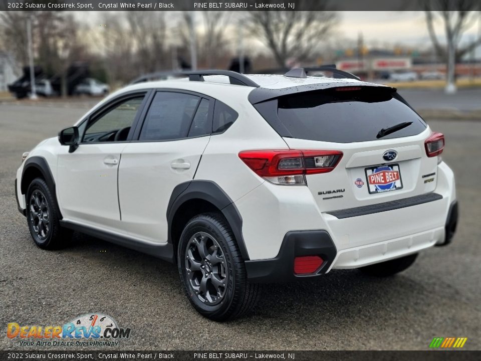 2022 Subaru Crosstrek Sport Crystal White Pearl / Black Photo #6