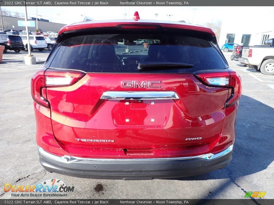 2022 GMC Terrain SLT AWD Cayenne Red Tintcoat / Jet Black Photo #6