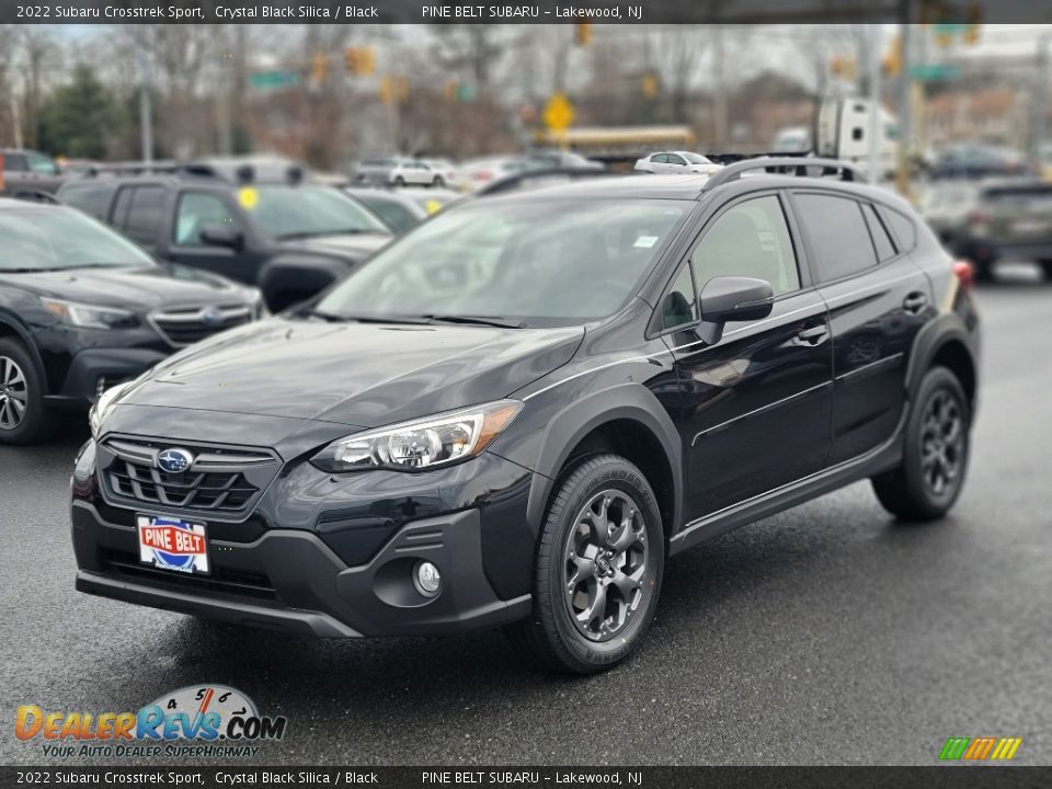 2022 Subaru Crosstrek Sport Crystal Black Silica / Black Photo #1