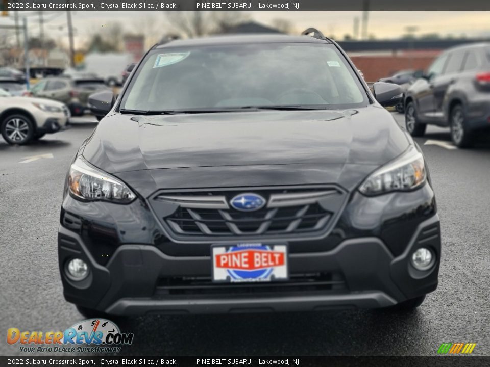 2022 Subaru Crosstrek Sport Crystal Black Silica / Black Photo #3