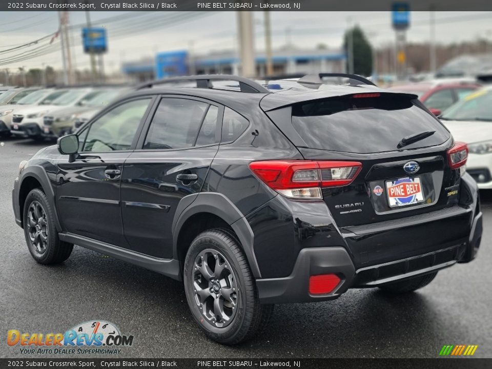 2022 Subaru Crosstrek Sport Crystal Black Silica / Black Photo #6