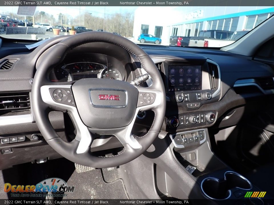 2022 GMC Terrain SLT AWD Cayenne Red Tintcoat / Jet Black Photo #22