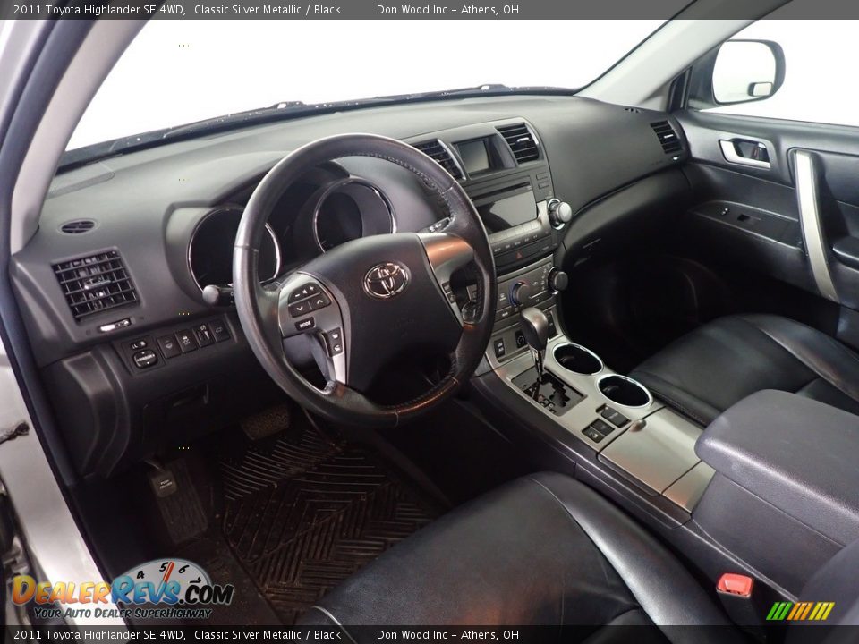2011 Toyota Highlander SE 4WD Classic Silver Metallic / Black Photo #15