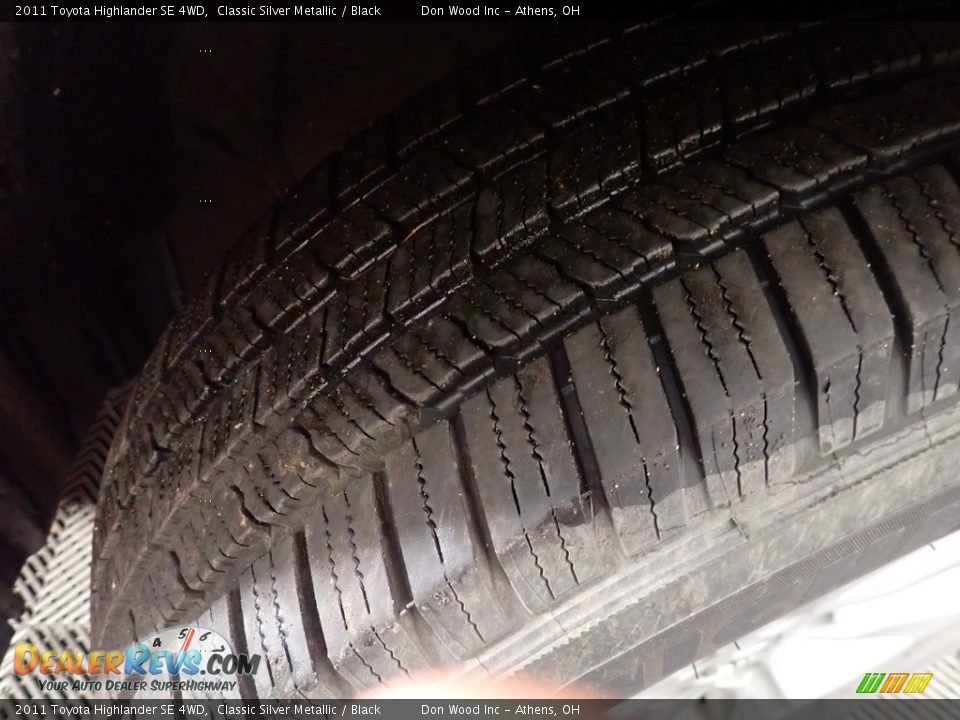 2011 Toyota Highlander SE 4WD Classic Silver Metallic / Black Photo #18