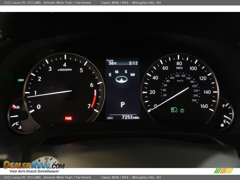 2022 Lexus RX 350 AWD Gauges Photo #8