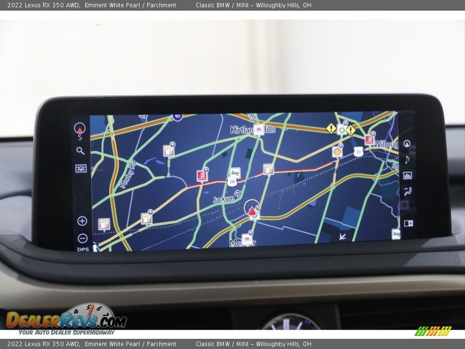 Navigation of 2022 Lexus RX 350 AWD Photo #10