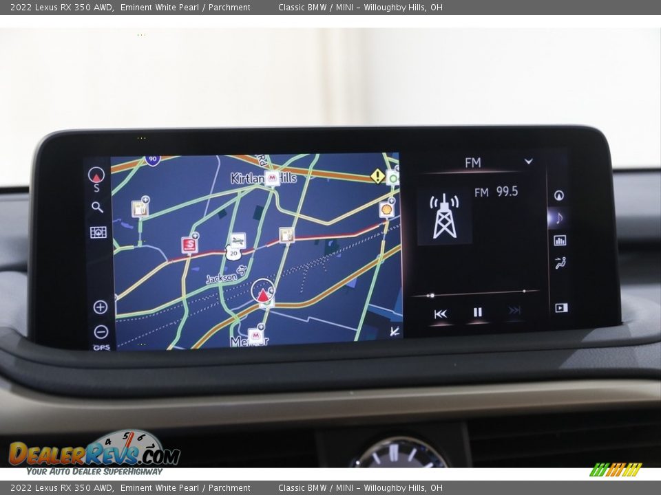 Navigation of 2022 Lexus RX 350 AWD Photo #11