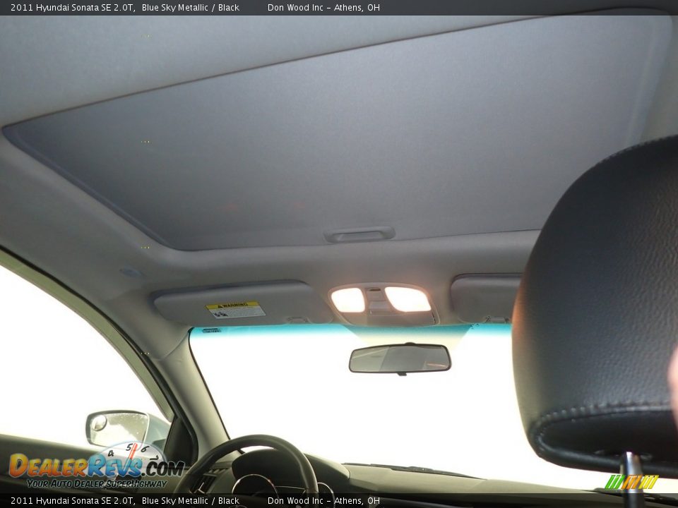 2011 Hyundai Sonata SE 2.0T Blue Sky Metallic / Black Photo #2