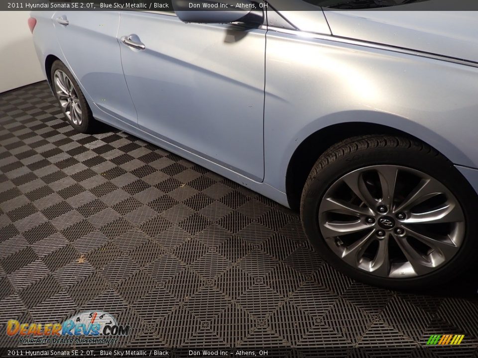 2011 Hyundai Sonata SE 2.0T Blue Sky Metallic / Black Photo #4
