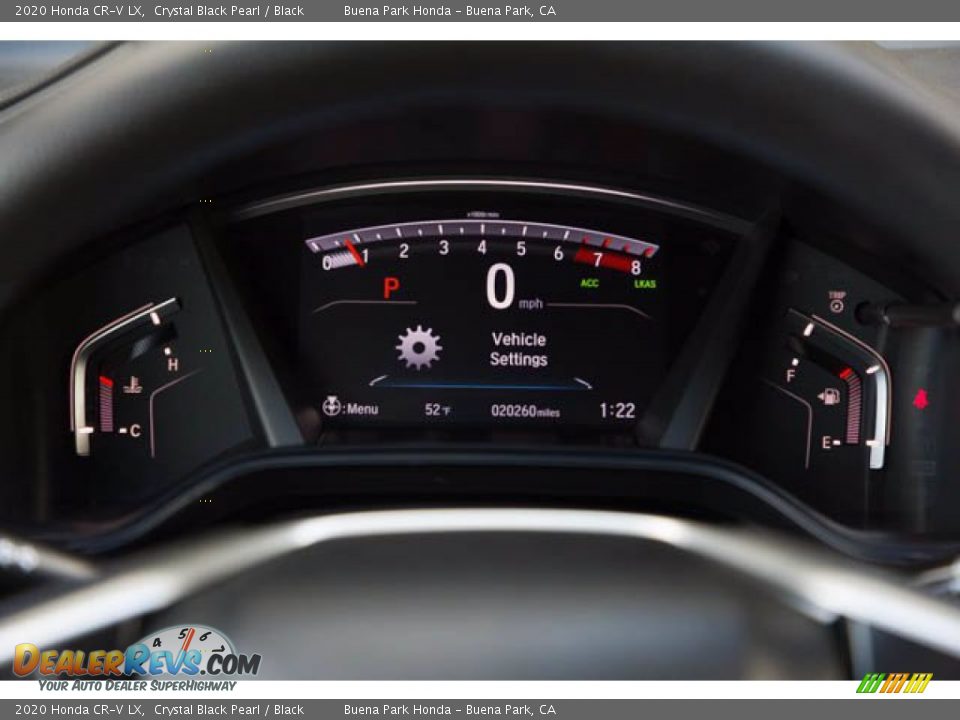 2020 Honda CR-V LX Crystal Black Pearl / Black Photo #25