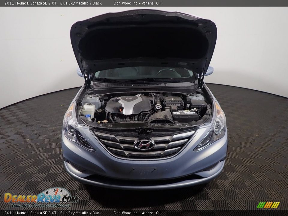 2011 Hyundai Sonata SE 2.0T Blue Sky Metallic / Black Photo #6