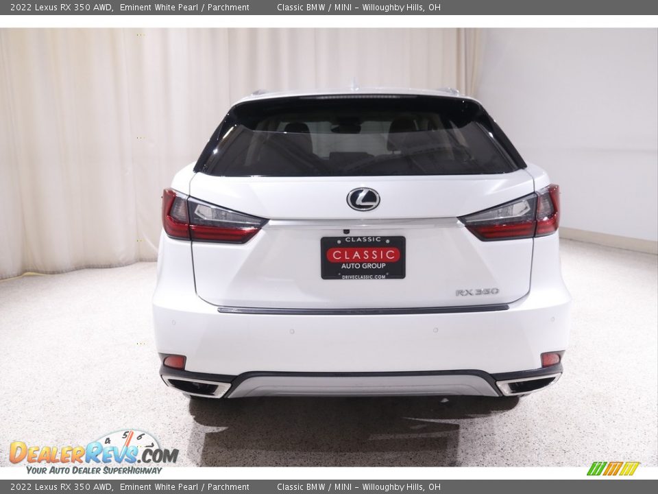 2022 Lexus RX 350 AWD Eminent White Pearl / Parchment Photo #20