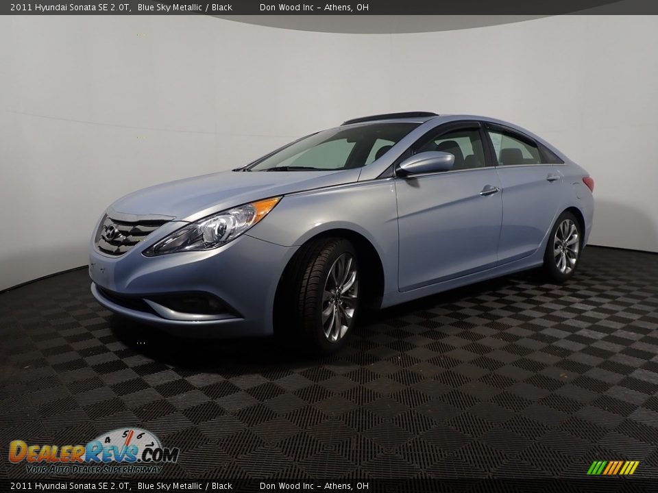2011 Hyundai Sonata SE 2.0T Blue Sky Metallic / Black Photo #8