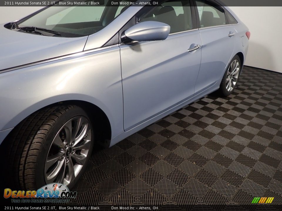 2011 Hyundai Sonata SE 2.0T Blue Sky Metallic / Black Photo #10