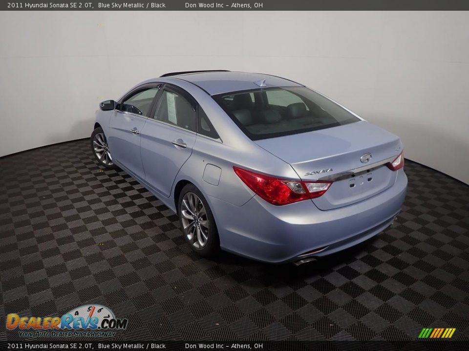 2011 Hyundai Sonata SE 2.0T Blue Sky Metallic / Black Photo #12