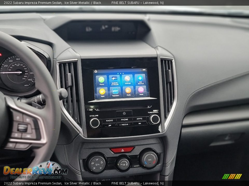 2022 Subaru Impreza Premium Sedan Ice Silver Metallic / Black Photo #10
