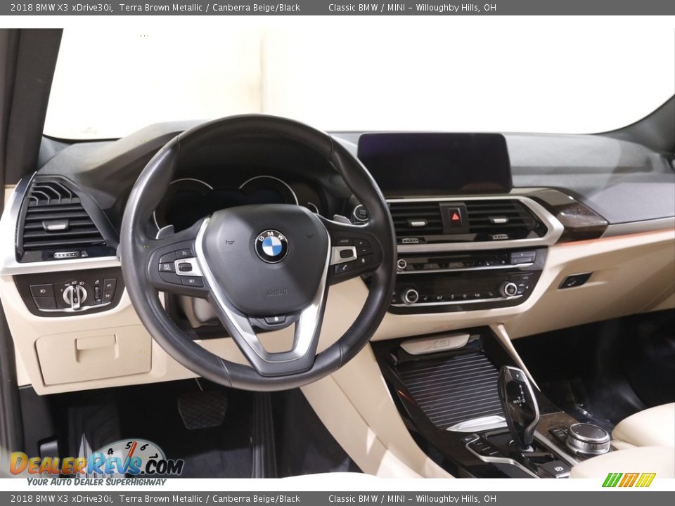 2018 BMW X3 xDrive30i Terra Brown Metallic / Canberra Beige/Black Photo #6