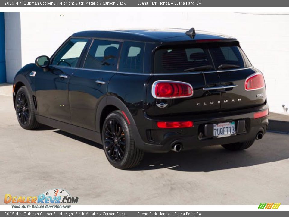 2016 Mini Clubman Cooper S Midnight Black Metallic / Carbon Black Photo #2