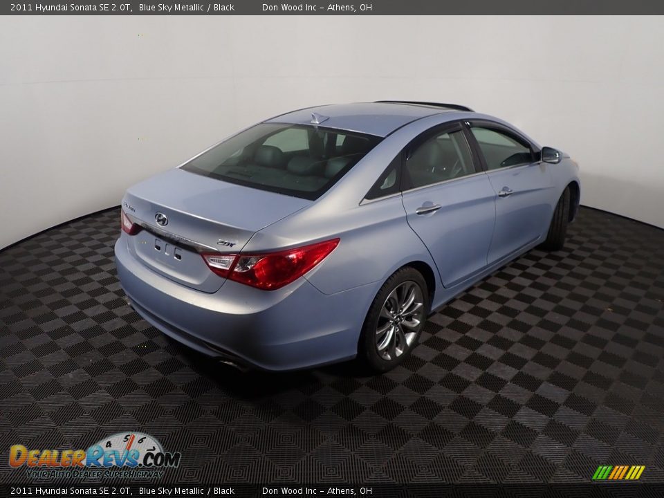2011 Hyundai Sonata SE 2.0T Blue Sky Metallic / Black Photo #17
