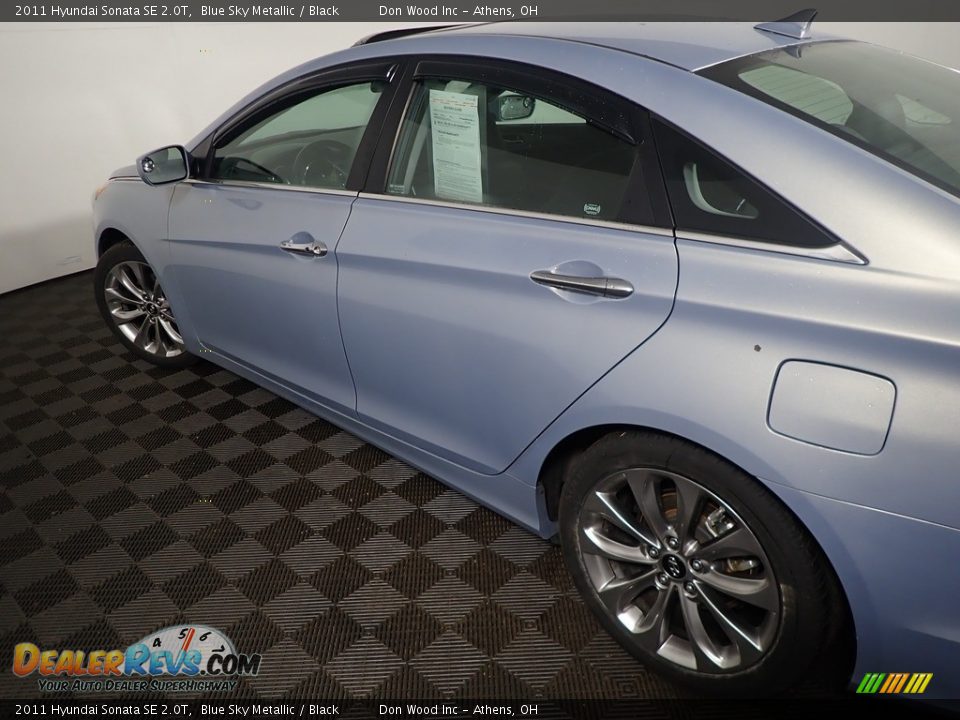 2011 Hyundai Sonata SE 2.0T Blue Sky Metallic / Black Photo #18