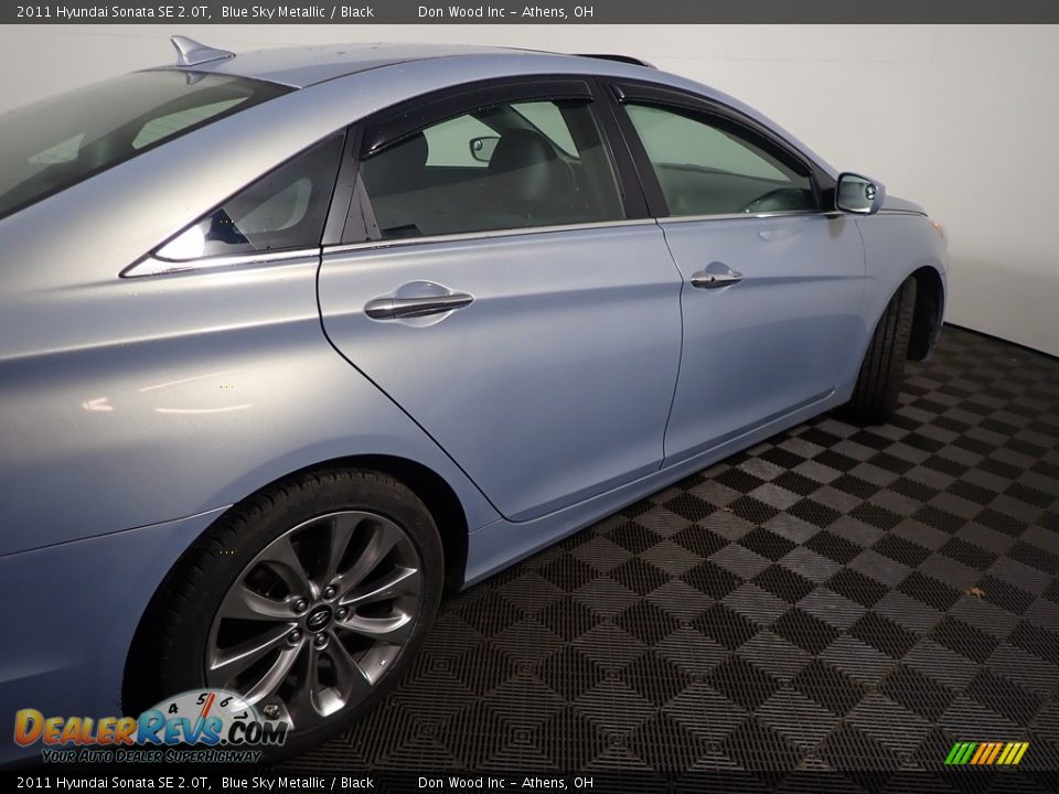2011 Hyundai Sonata SE 2.0T Blue Sky Metallic / Black Photo #19