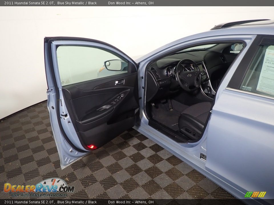 2011 Hyundai Sonata SE 2.0T Blue Sky Metallic / Black Photo #20