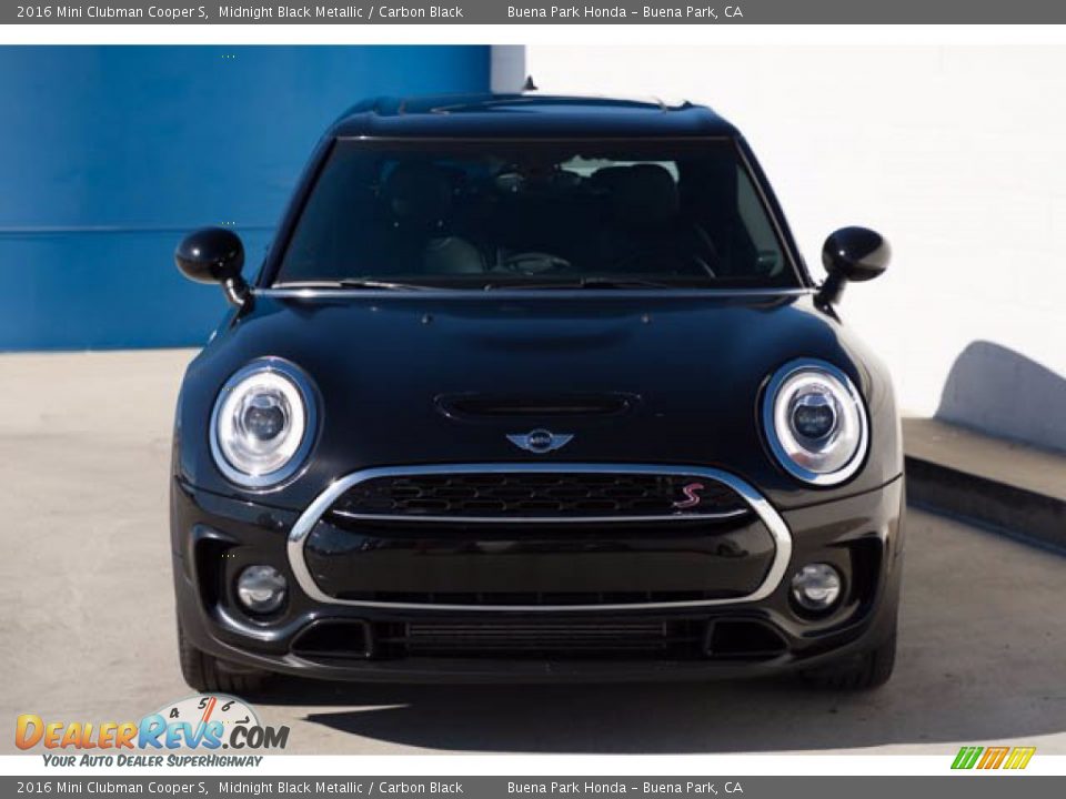 2016 Mini Clubman Cooper S Midnight Black Metallic / Carbon Black Photo #7