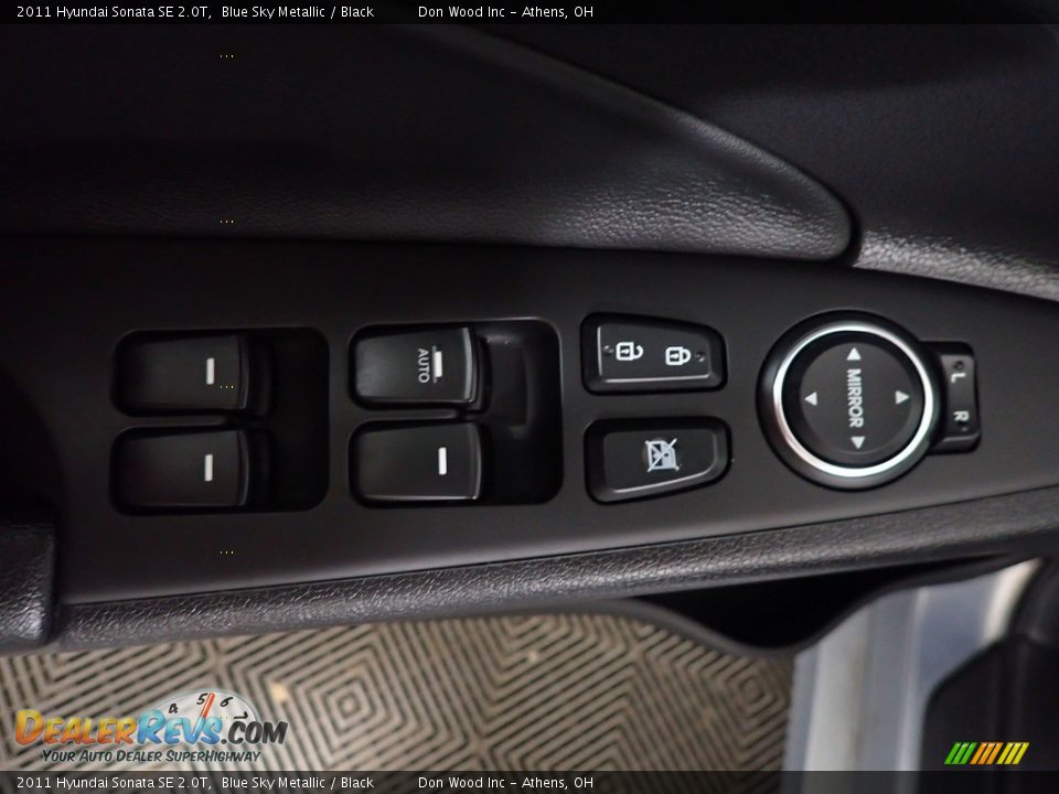 2011 Hyundai Sonata SE 2.0T Blue Sky Metallic / Black Photo #21