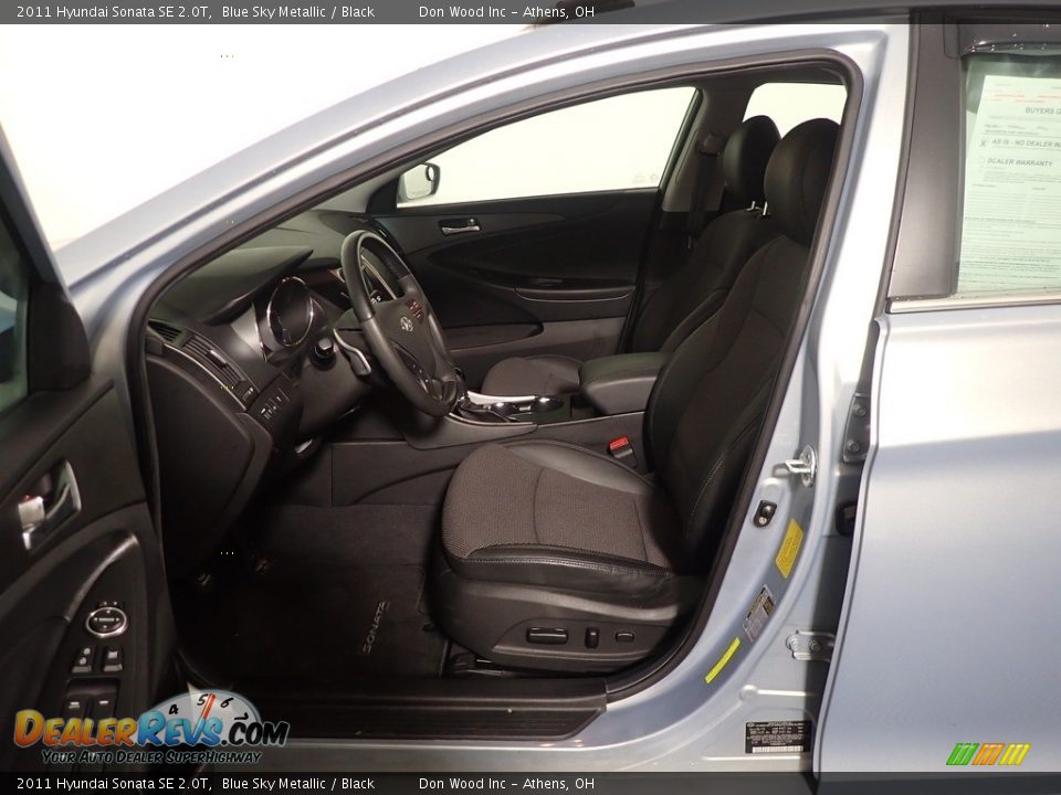 2011 Hyundai Sonata SE 2.0T Blue Sky Metallic / Black Photo #22