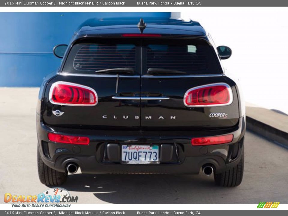 2016 Mini Clubman Cooper S Midnight Black Metallic / Carbon Black Photo #9