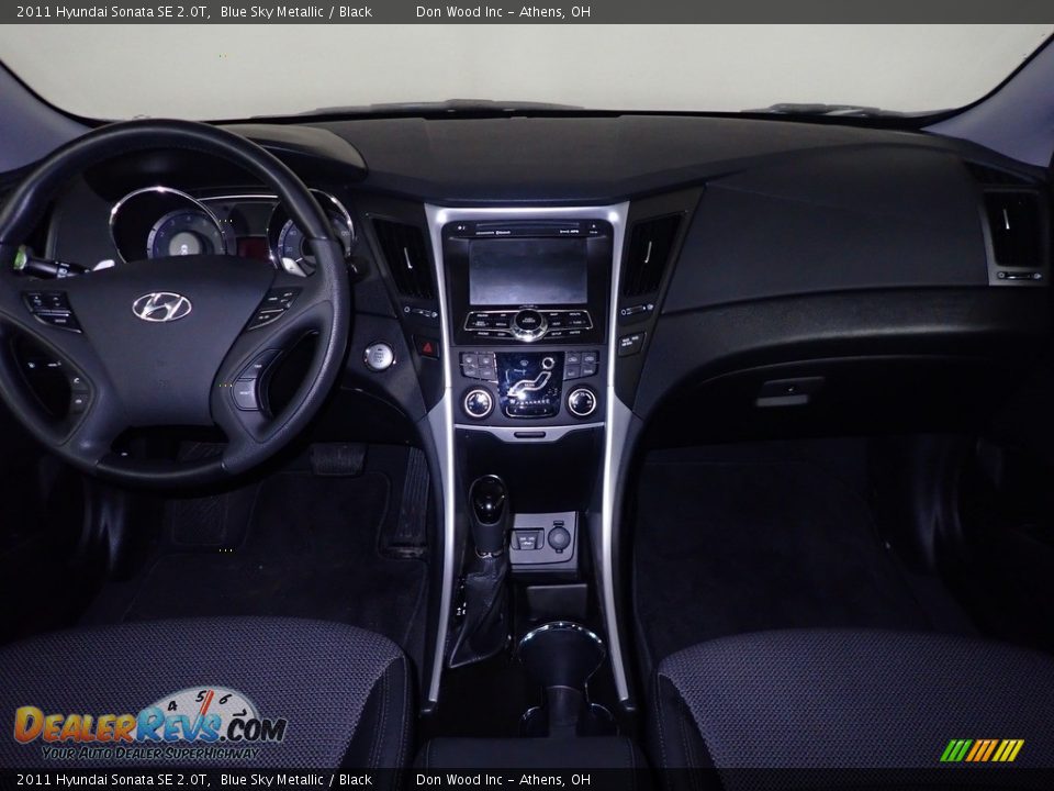 2011 Hyundai Sonata SE 2.0T Blue Sky Metallic / Black Photo #25