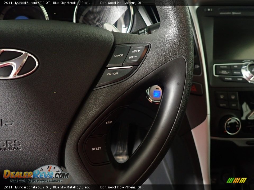 2011 Hyundai Sonata SE 2.0T Blue Sky Metallic / Black Photo #29