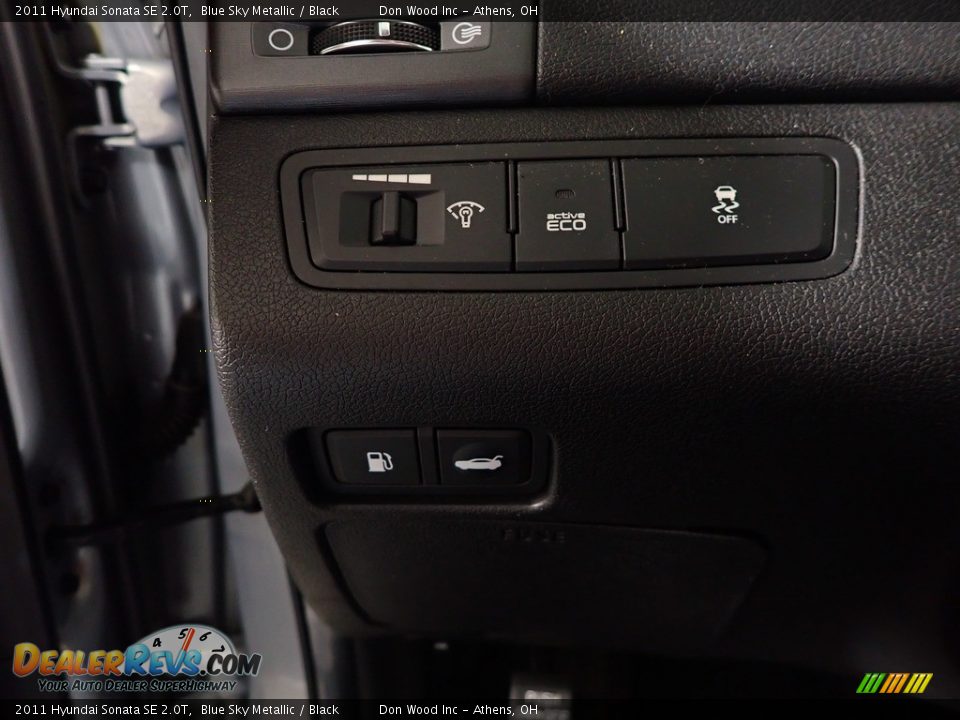 2011 Hyundai Sonata SE 2.0T Blue Sky Metallic / Black Photo #30